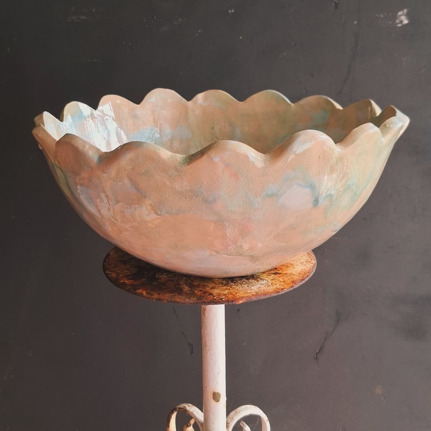 Blauw servies 