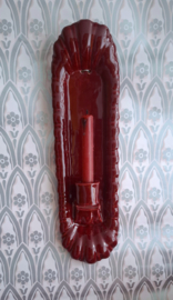 Bordorode wandkaars