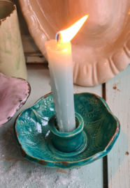 Turquoise kandelaar