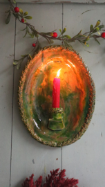 Groene wandkaars