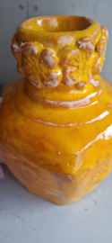 Oranje/gele vaas
