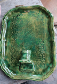 Prachtige groene wandkaars