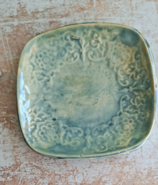 Blauw servies 