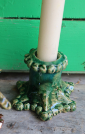 Groen kaarsenstandaartje