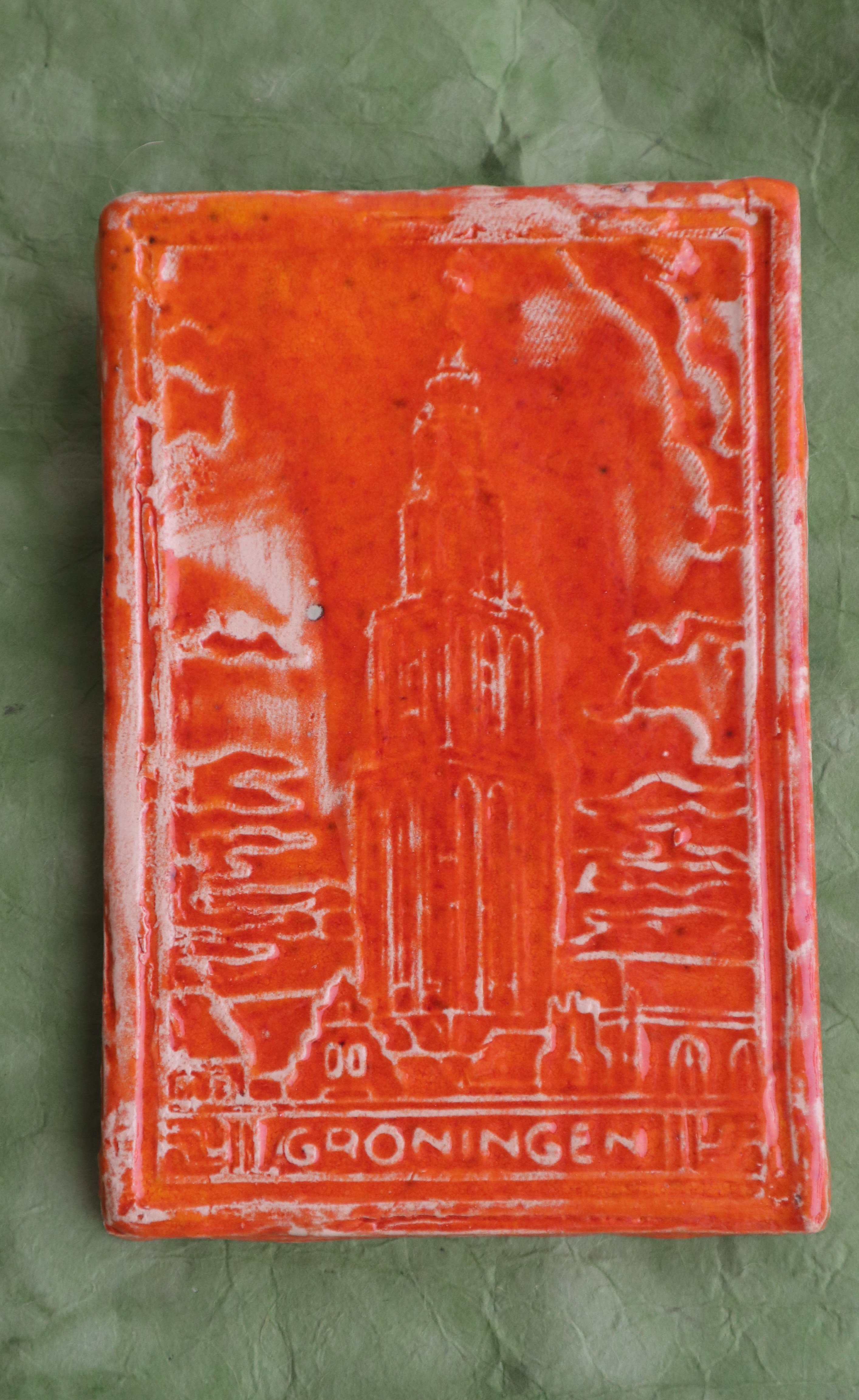 Tegel Groningen oranje