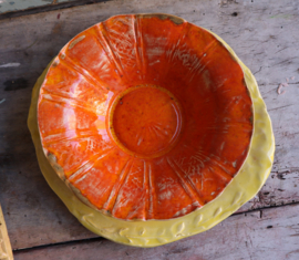 Oranje schaaltje
