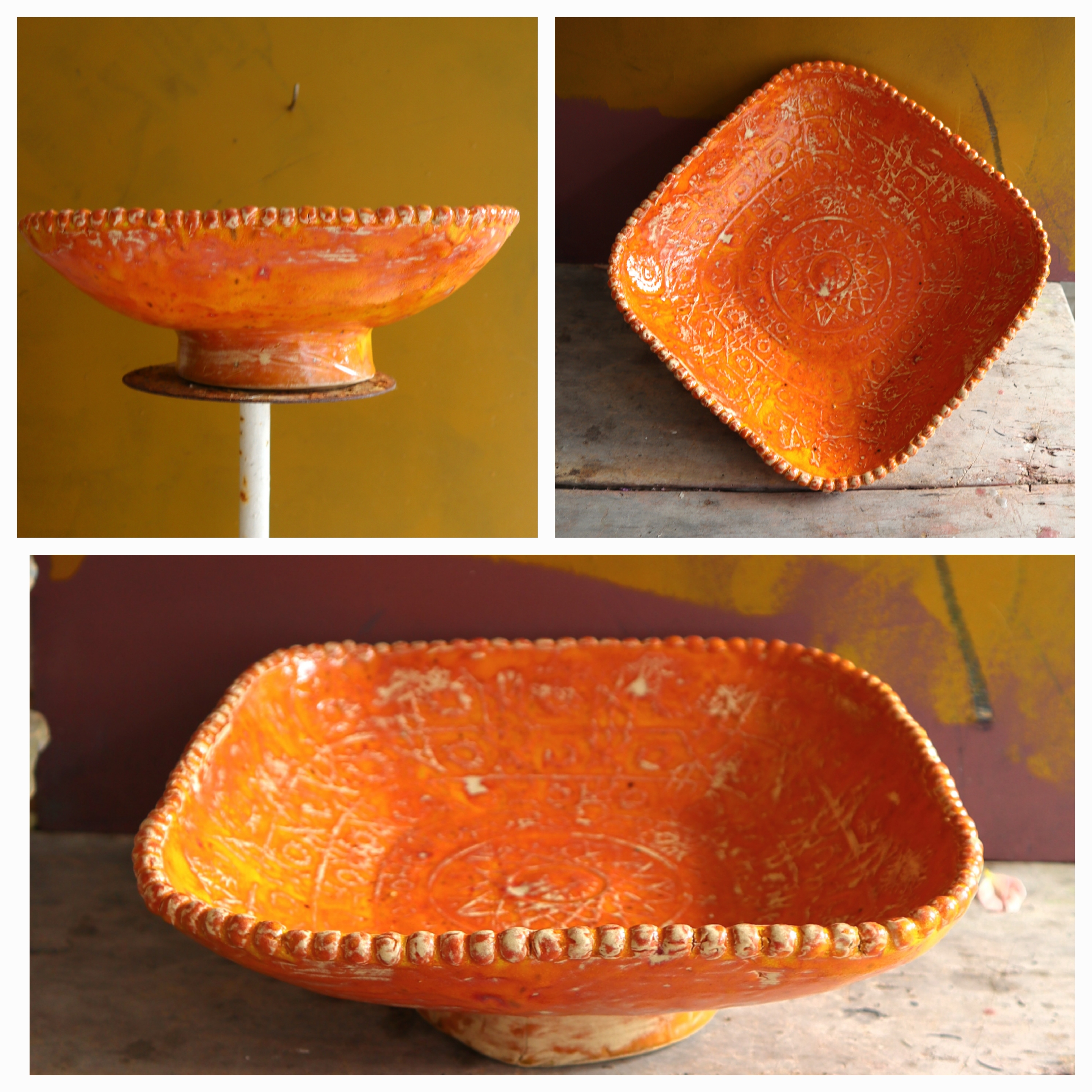 Oranje servies