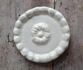  Wit en naturel servies 
