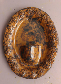 Goudbruine wandvaas