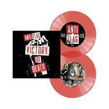 ANTI-FLAG FEAT CAMPINO - VICTORY OR DEATH red vinyl 7inch