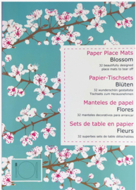 32 stuks - Papieren placemats - Cherry Blossom
