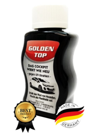 Golden Top - Onderhoud van kunststof en rubber, 100 ml - made in Germany
