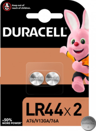 Duracell batterij - LR44 batterij - 2 stuks