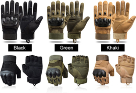 Leger handschoenen - Militaire vingerloze tactische handschoenen - L - Airsoft handschoenen