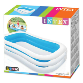 Intex Family Pool Zwembad  blauw 262x175x56cm