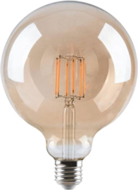 Benson LED Lamp Retro Filament Bol - Warm Wit - G125 - 4W - E27 - Dimbaar