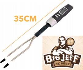 BBQ Vleesthermometer XXL 35cm Big JEFF bbq master | Keukenthermometer | Thermometer | Grillthermometer | Braadthermometer | kookthermomete