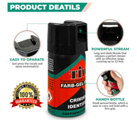 TIW®  AANBIEDING Zelfverdediging Spray - 100% Legaal