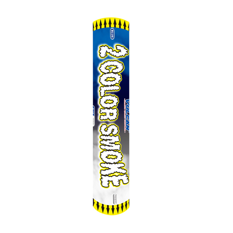 Rookbom Blauw + - Duo Smoke - 2-IN-1 | Rookgranaat en Fakkels | aktieopinternet.nl