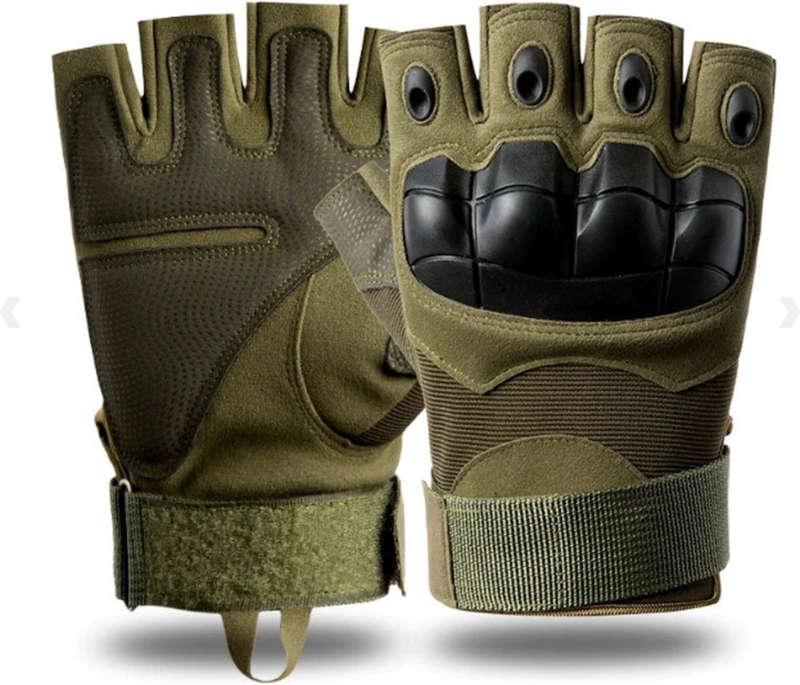 Leger handschoenen - Militaire vingerloze tactische handschoenen - L - Airsoft handschoenen