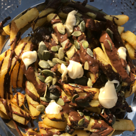 Een frietje met: chocolade!