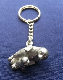 Sleutelhanger Zeehond met pup.