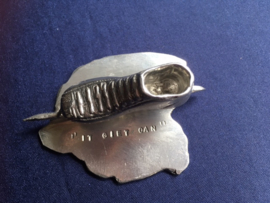 Schaats Noor 10x5 cm.