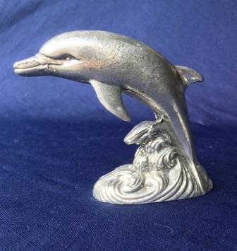 Dolfijn klein 7x6 cm.