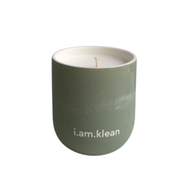 IAK - Geurkaars Leather & Birch