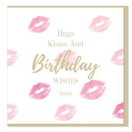 Hot Lips - Hugs, Kisses and Birthday Wishes