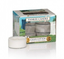 Yankee Candle - Clean Cotton Theelichtjes