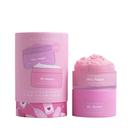 NCLA - Pink Champagne Set (Bodyscrub & Butter)