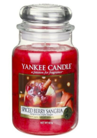 Yankee Candle - Spiced Berry Sangria Large Jar