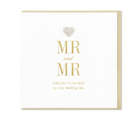 Wenskaart - Mr & Mr