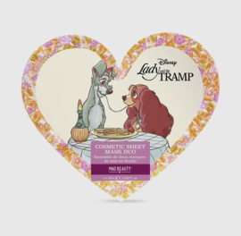 Disney - Lady & de Vagebond Gezichtsmasker Duo