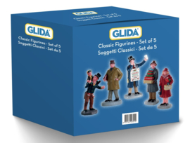 Glida Set of 5 Classic Magnetic Characters