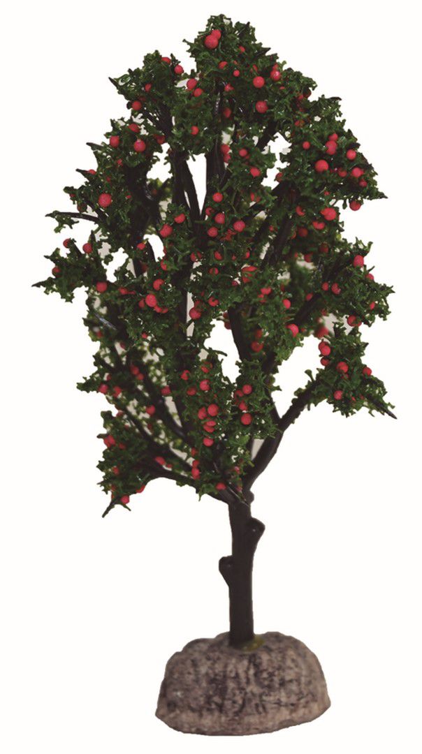 Tree with red balls 14cm