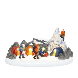 Hikers On Mountaintop