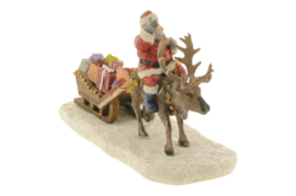 Santa with sledge