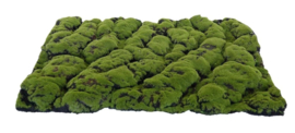 Kunstmos Mat Grof Groen-Bruin 70x50cm