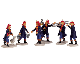 Fireman, Set Of 6