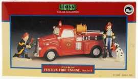 Festive Fire Engine
