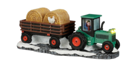 Tractor with straw cart battery operated - NEW 2024