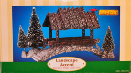 Wooden Bridge With Trees