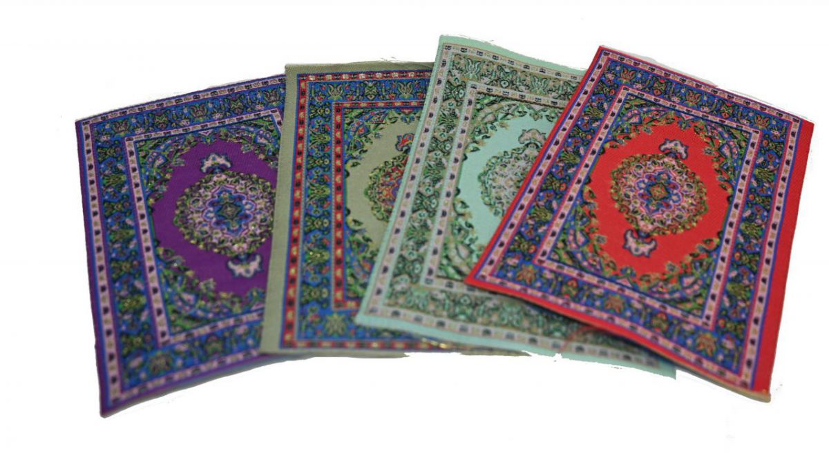 Carpet 15x10cm dark-green - 1 piece