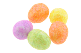 Paasei, Set of 5, 1.8cm