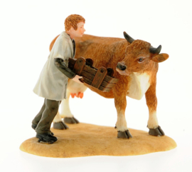 Andre Forbach Feeding Cow