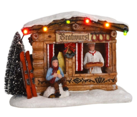 Bratwurst stall battery operated