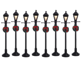 Gas Lantern Street Lamp, Set Of 8