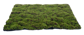 Kunstmos Mat Medium Groen-Bruin 70x50cm
